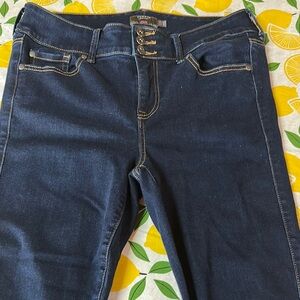 Women's Dark Blue Skinny Jegging